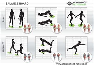 Schildkrot Fitness Balance Board - deska za ravnotežje