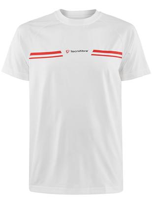 Tecnifiber majica F1 COOL Polo bela 2014 fantovska