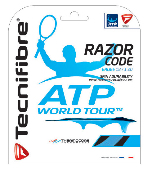 3 x Tenis struna Tecnifibre Razor Code - Set 12m