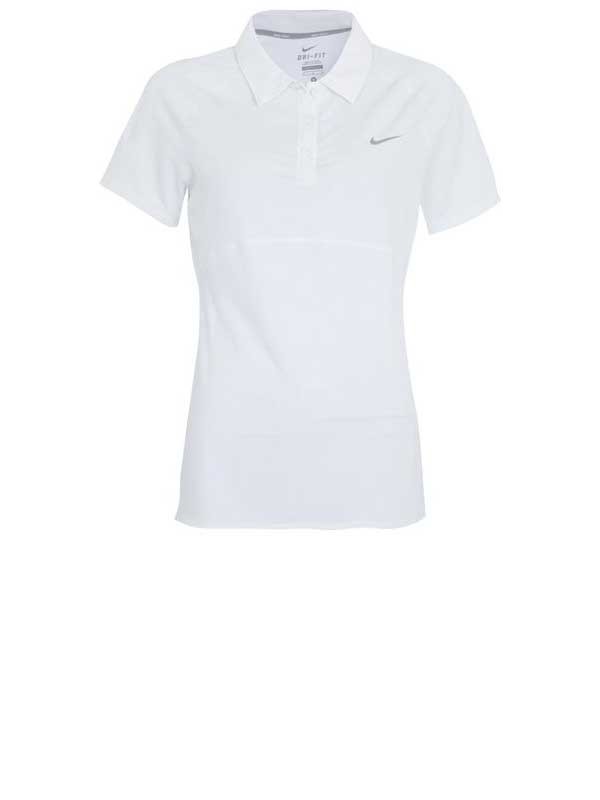 Nike ženska majica Advantage Sphere polo bela