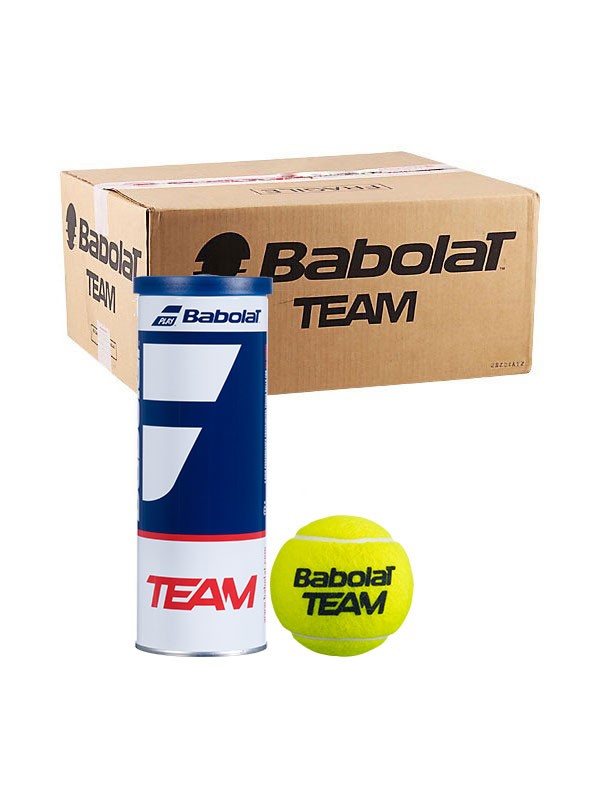 Karton 30 x Tenis žogice Babolat Team (90 žogic)