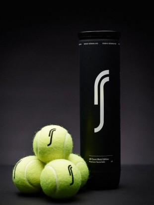 6 x 4 Tenis žogice Robin Söderling All Court (Black Edition) (24 žogic)