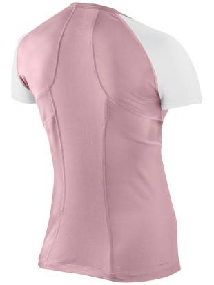 Nike ženska majica Power SS Top svetlo roza