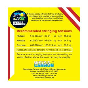 Tenis Struna Weiss Cannon Hybrid Fantum