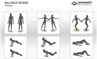 Schildkrot Fitness Balance Board - deska za ravnotežje