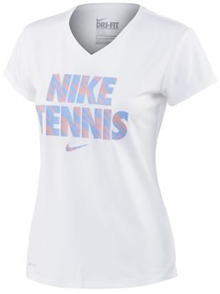 Nike ženska majica Tennis V-neck SS Top