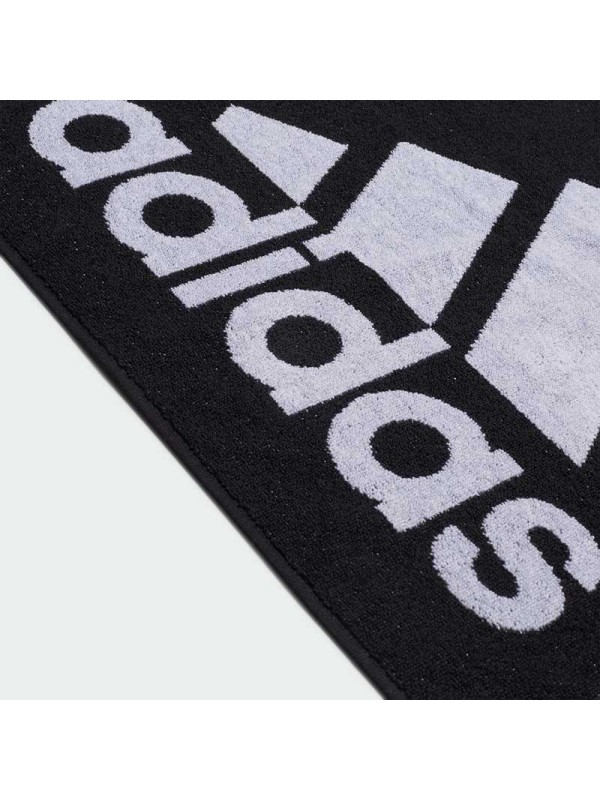 Brisača Adidas S črna 50 x 100