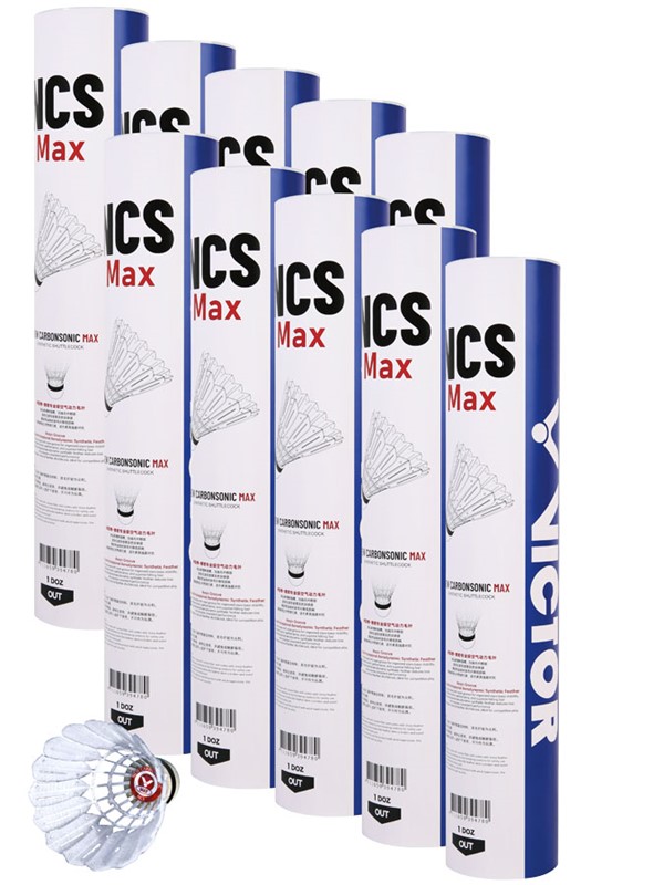 Paket 10 tub: Badminton žogice Victor Carbonsonic NCS MAX
