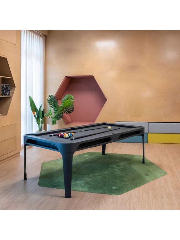 Cornilleau Hyphen biljard miza – črna z dark grey podlogo