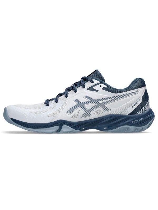 Moški dvoranski copati ASICS Gel Blade FF white/ vintage indigo