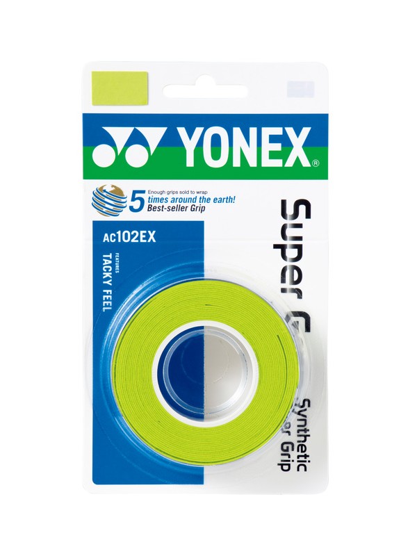 Yonex grip Super Grap 3 pack - Citrus Green