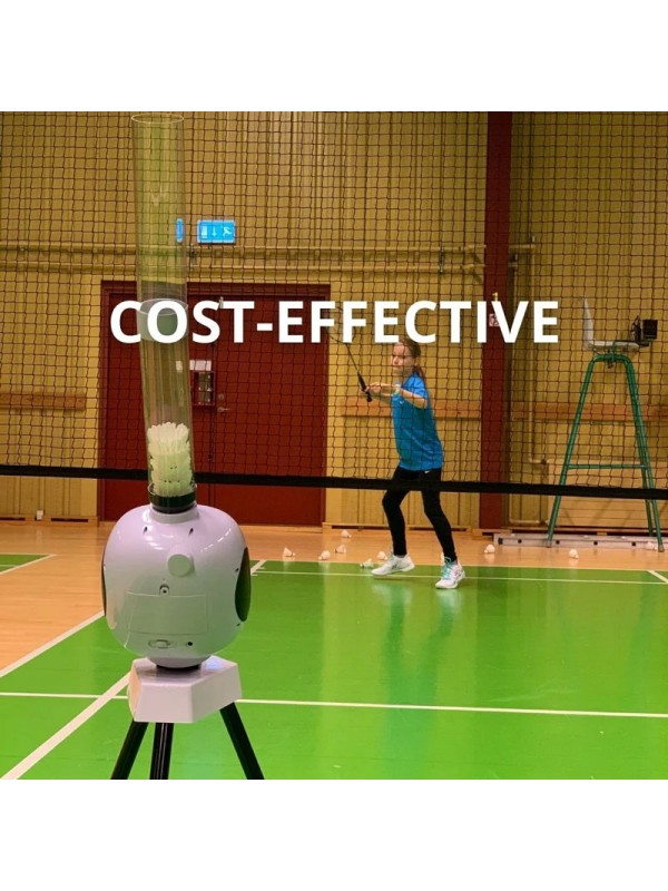 Badminton podajalec žog Gripfixer