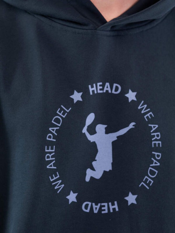 Unisex Kapucar HEAD Padel temno moder 