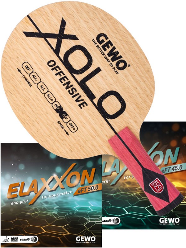 Kompletni lopar GEWO: Xolo Offensive + Elaxxon