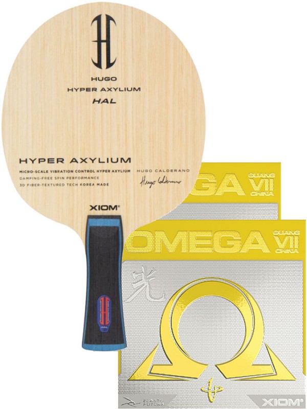Kompletni lopar XIOM Hugo Calderano HAL in Omega VII Guang China