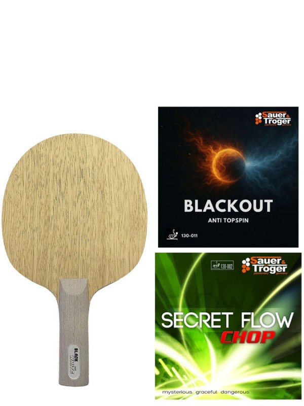 Kompletni lopar Sauer&Troger Black & White Blackout