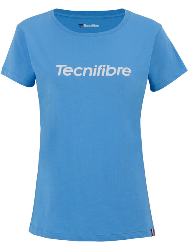 Tecnifibre ženska majica team Cotton Tee Azur