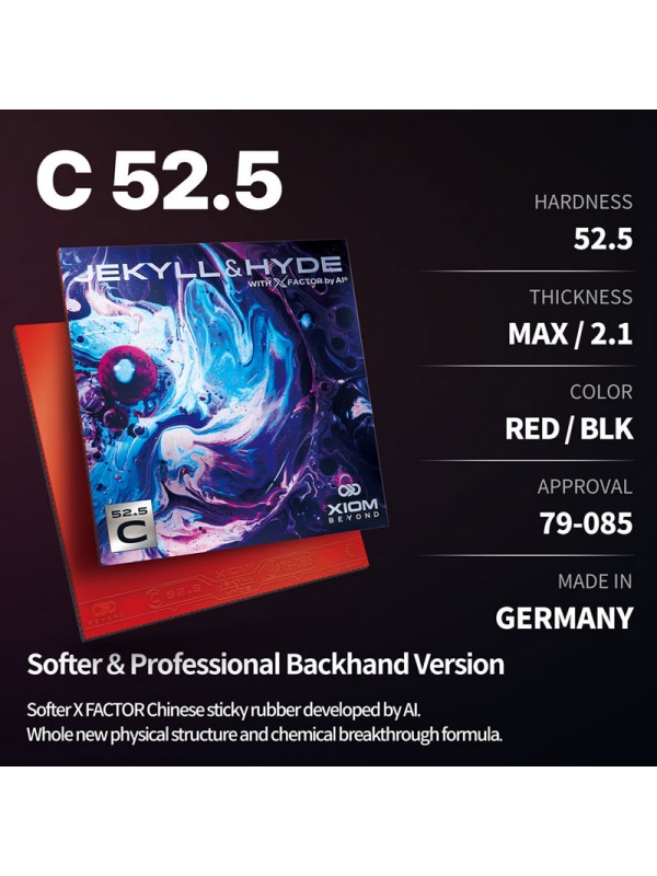 Kompletni lopar XIOM: HUGO TMXi Pro z Jekyll and Hyde