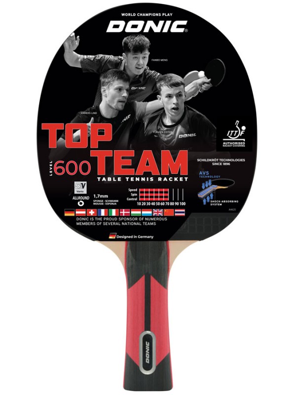 Lopar za namizni tenis Donic-Schildkrot Top Teams 600
