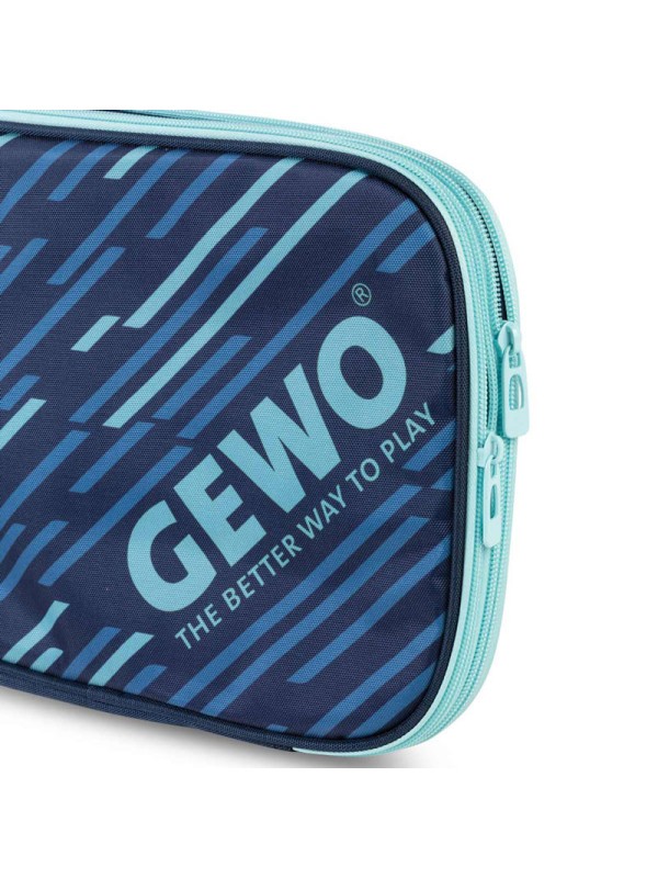 Ovitek za namizno teniški lopar GEWO Double cover Stripes Navy