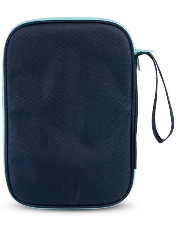 Ovitek za namizno teniški lopar GEWO Double cover Stripes Navy