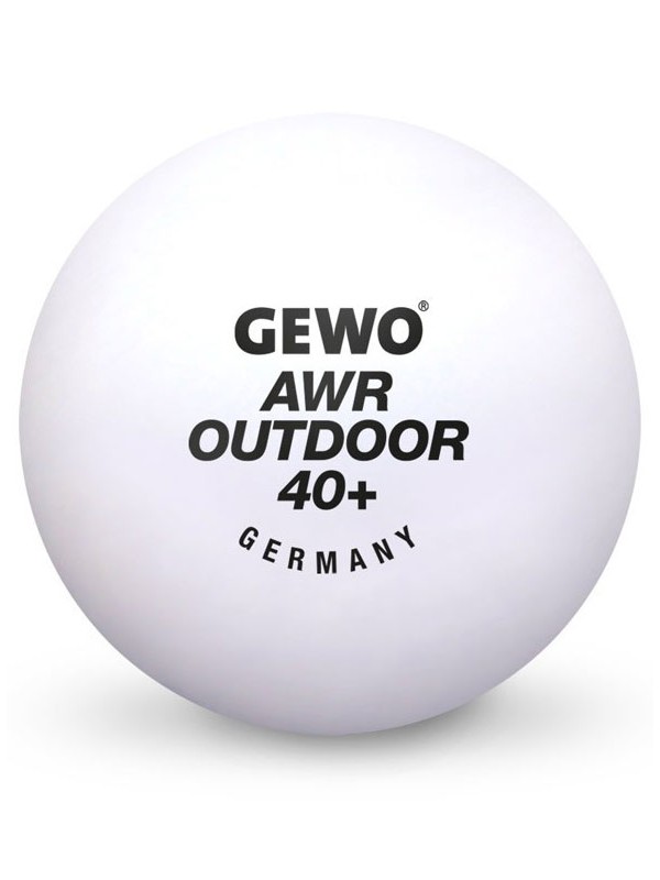 Žogice za namizni tenis GEWO AWR Outdoor 40+