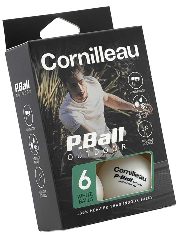 Žogice za namizni tenis Cornilleau P-ball Outdoor