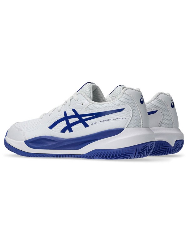 Otroški copati za tenis Asics Gel Resolution X White/Dark Cobalt