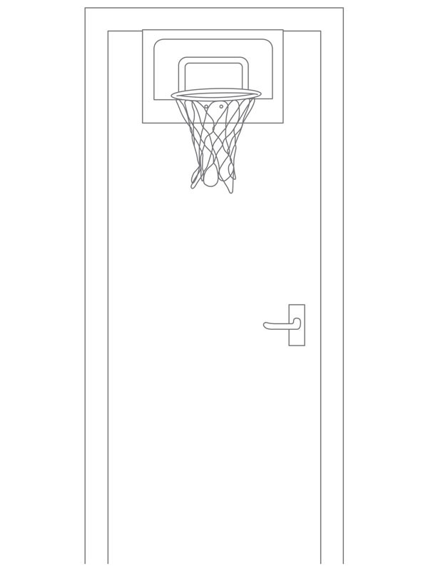 Pure2Improve koš za košarko klasik