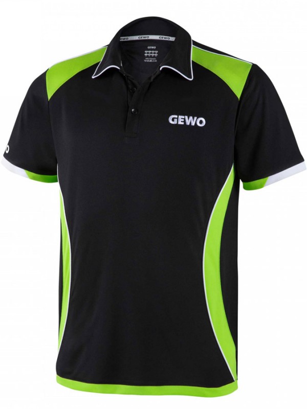 Gewo moška polo majica Murano Microfiber Črna