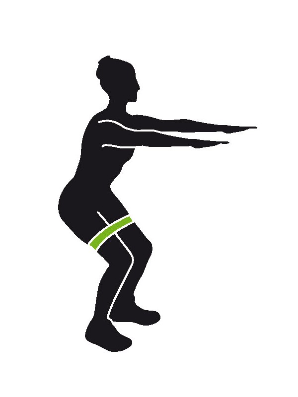 Schildkrot Fitness mali elastični trakovi - 5 trakov