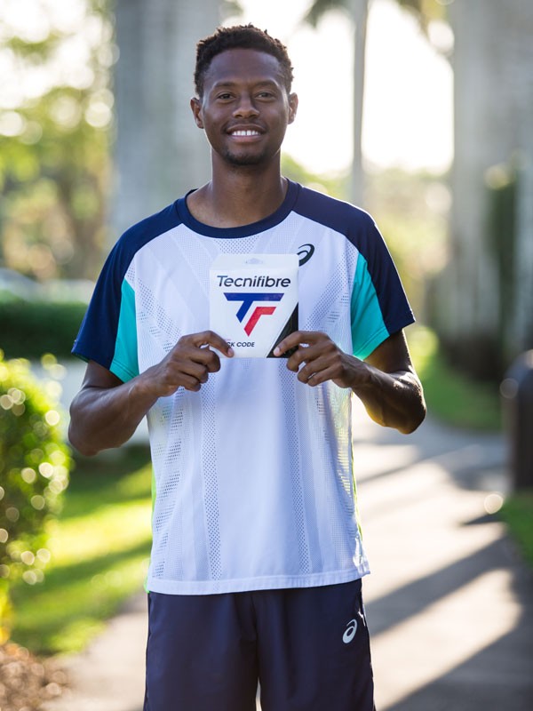 Tenis struna Tecnifibre Black Code - kolut 200m - LIME