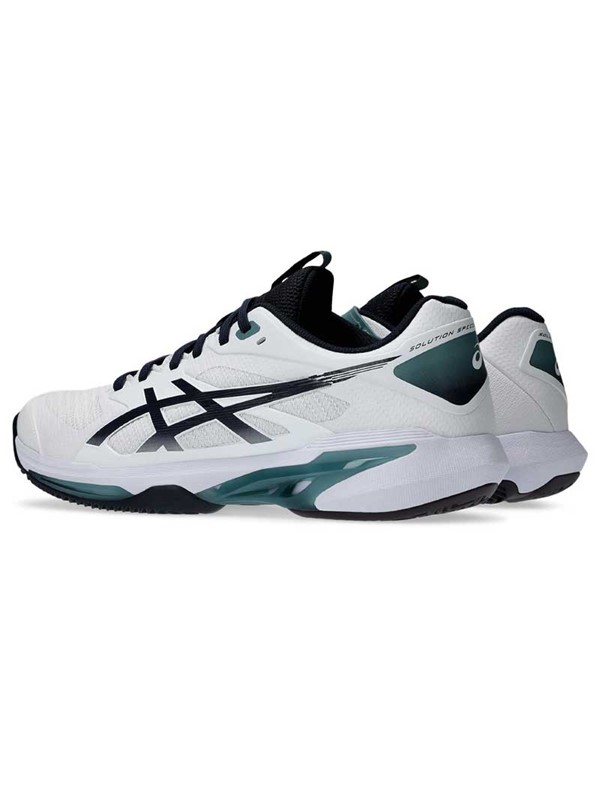 Tenis copati ASICS Gel Solution Speed FF 4 Clay White Midnight