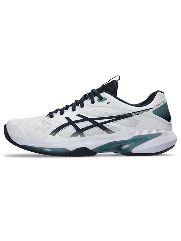 Tenis copati ASICS Gel Solution Speed FF 4 Clay White Midnight