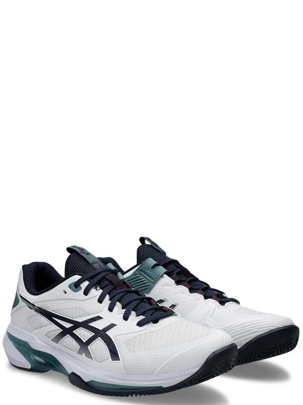 Tenis copati ASICS Gel Solution Speed FF 4 Clay White Midnight