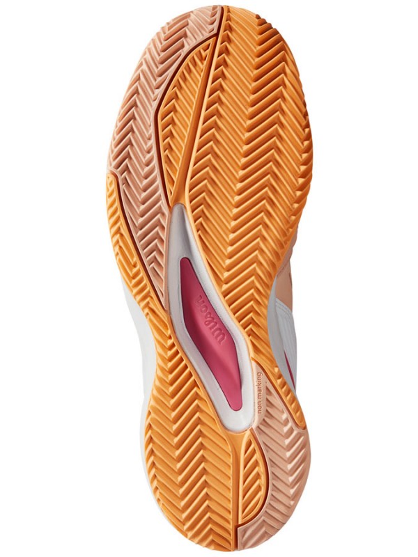 Ženski tenis copati Wilson Rush Pro ACE Clay peach