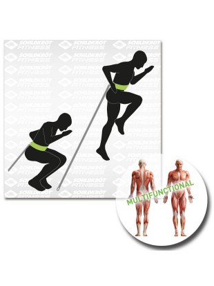 Schildkrot Fitness elastični trak za vadbo z uporom