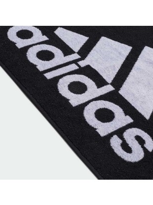 Brisača Adidas S črna 50 x 100