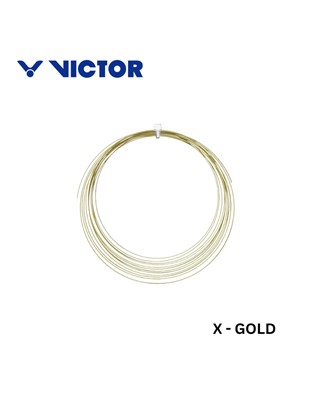Badminton struna VICTOR VBS-66 nano Gold - set 10m