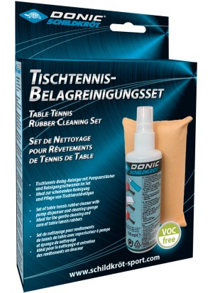 Čistilni set za čiščenje namiznoteniških loparjev - komplet