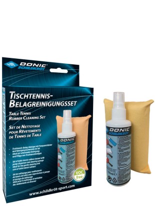 Čistilni set za čiščenje namiznoteniških loparjev - komplet