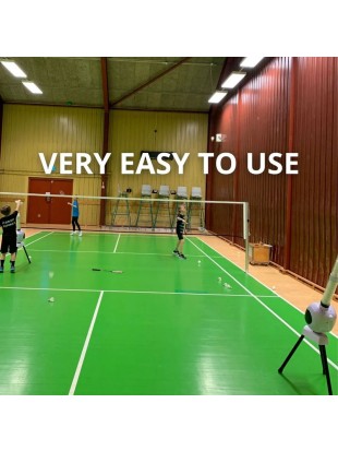 Badminton podajalec žog Gripfixer