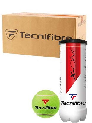 Karton Tenis žogic Tecnifibre X-One 3 balls - 108 žog