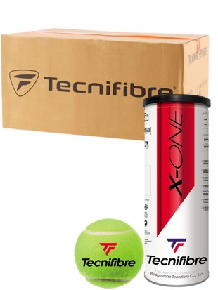 Karton Tenis žogic Tecnifibre X-One 3 balls - 108 žog