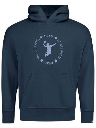 Unisex Kapucar HEAD Padel temno moder 