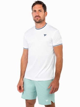 Tecnifibre majica Team Tech tee White