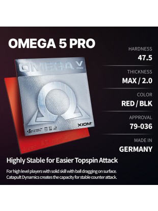 Guma Xiom Omega V Pro