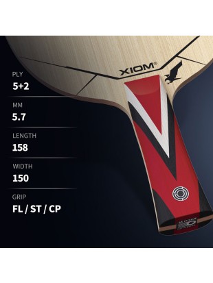 Kompletni lopar XIOM: Hayabusa ZL Pro z Omega 8 in Vega Hibrid