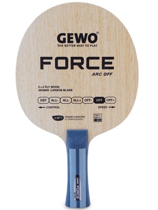 Kompletni lopar GEWO: Force ARC OFF + Elaxxon eFT