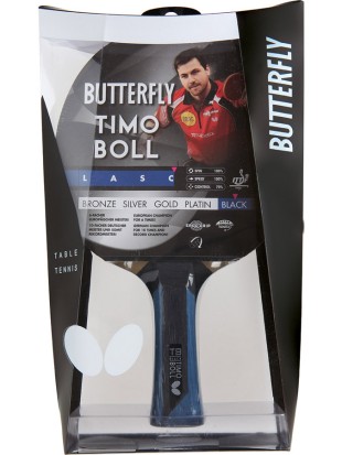 Lopar za namizni tenis Butterfly Timo Boll Black